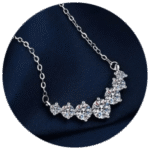 silver moissanite shop online Atlanta Georgia US