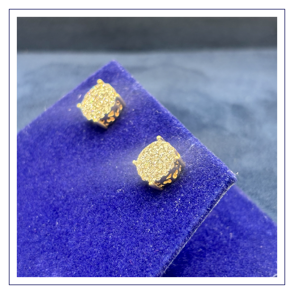 Earrings - 160134 10k 3-4ct 458