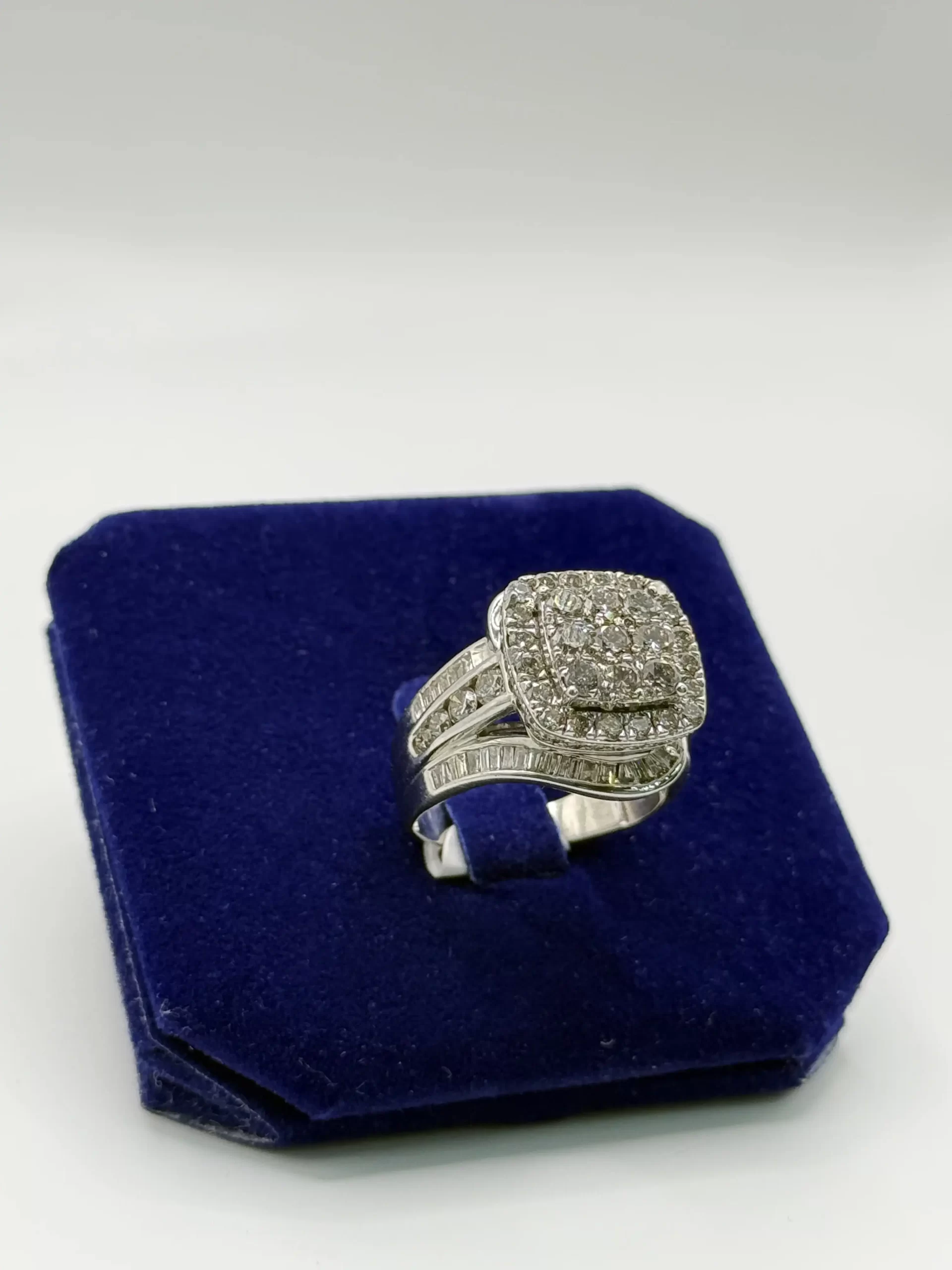 10k Gold Cocktail Ring Custom Made - Image 2