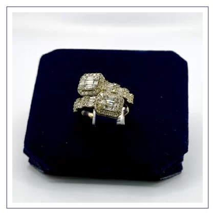 10k Gold and Diamond Band 1.75CTW Natural Diamonds