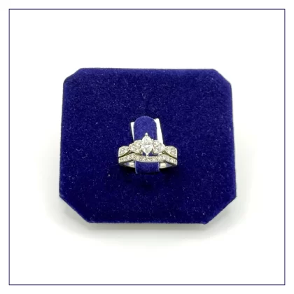 The Ethereal Marquise Contoured Bridal Set