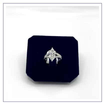 The Majestic Marquise Split-Shank Lab Diamond