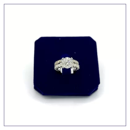 The Grand Eternity Cluster Suite Natural Diamond